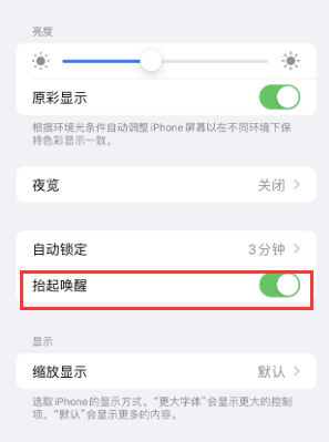 安丘苹果授权维修站分享iPhone轻点无法唤醒怎么办