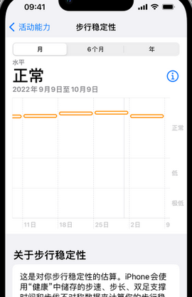 安丘iPhone手机维修如何在iPhone开启'步行稳定性通知'