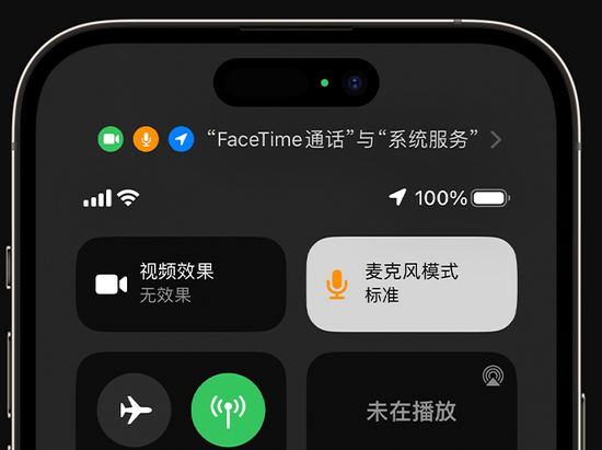 安丘苹果授权维修网点分享iPhone在通话时让你的声音更清晰 