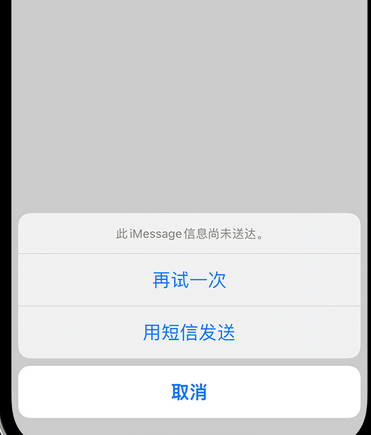 安丘apple维修iPhone上无法正常发送iMessage信息