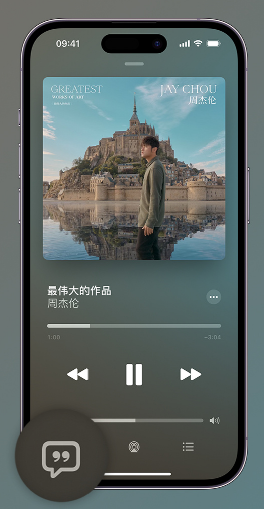 安丘iphone维修分享如何在iPhone上使用Apple Music全新唱歌功能 