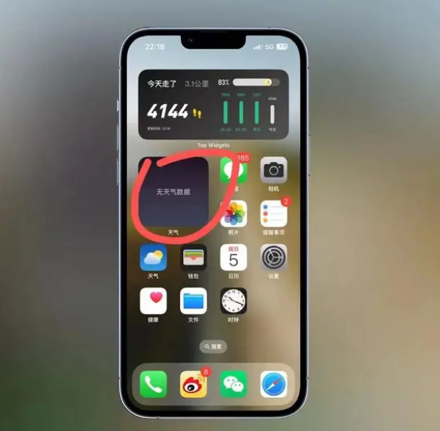 安丘苹果手机维修分享:iOS16主屏幕天气小组件无法正常工作怎么办？ 
