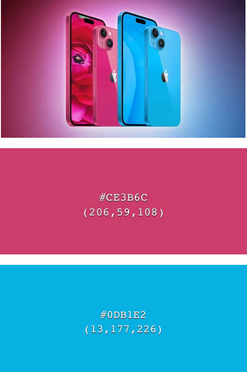 安丘苹果维修网点分享iPhone 15 系列手机有哪些配色 