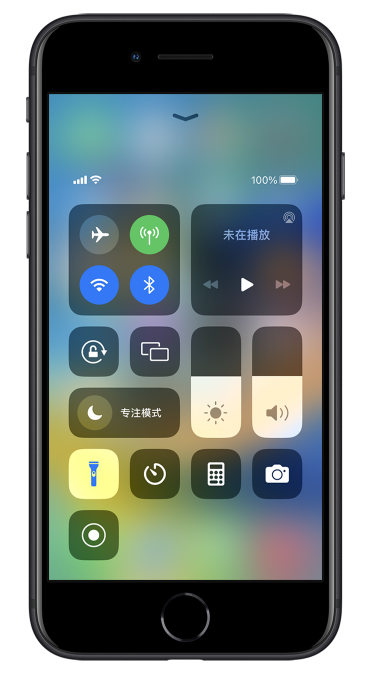 安丘苹果14维修分享苹果iPhone 14 Pro手电筒开启方法 