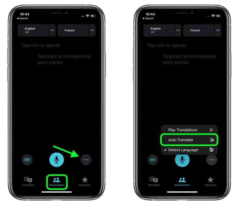 安丘苹果手机维修分享iOS 15 “翻译” App 新改进 